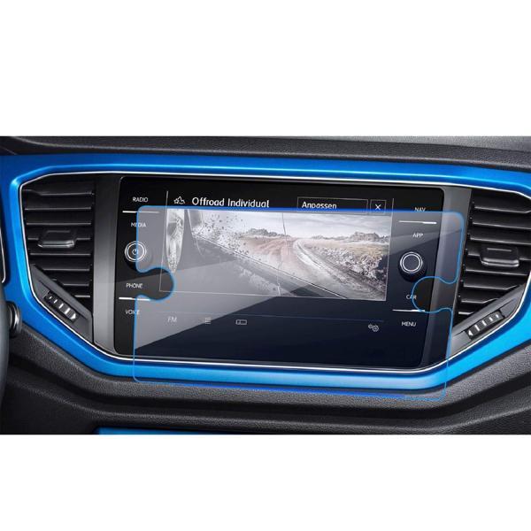 ECR Volkswagen T-Roc Uyumlu 8 Inç Navigasyon 9h Nano Ekran Koruyucu - Image 1