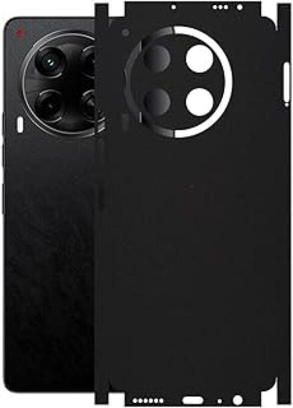 Tecno Camon 30 4G (CL6) ile Uyumlu Mat Siyah Arka Kaplama - Image 1