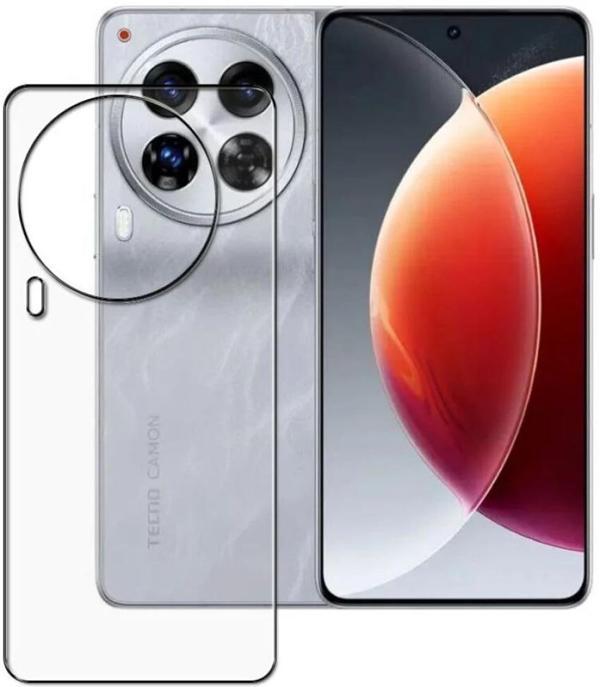 Tecno Camon 30 5G ile Uyumlu Arka Kırılmaz MAT Esnek Nano Koruyucu - Image 1