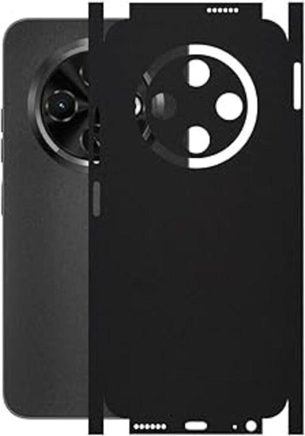 Tecno Spark 30C ile Uyumlu Mat Siyah Arka Kaplama - Image 1