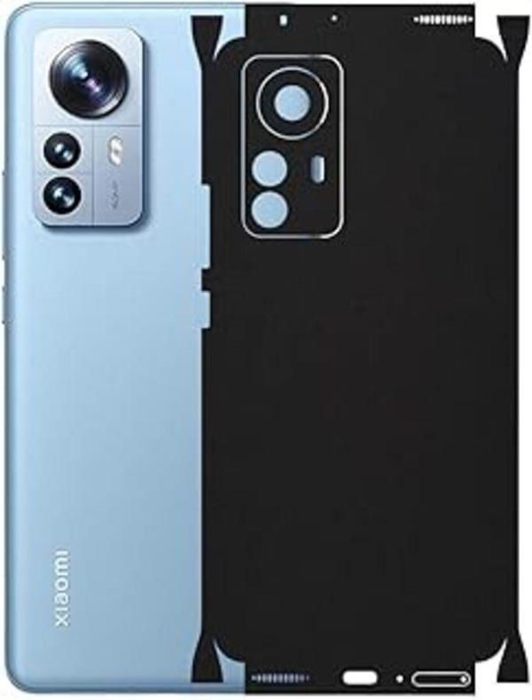 Xiaomi 12 Pro ile Uyumlu Mat Siyah Arka Kaplama - Image 1