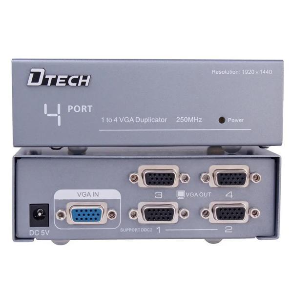 PowerMaster 250Mhz 1TO4 VGA Splitter Dağıtıcı Monitör Çoklayıcı - Image 1