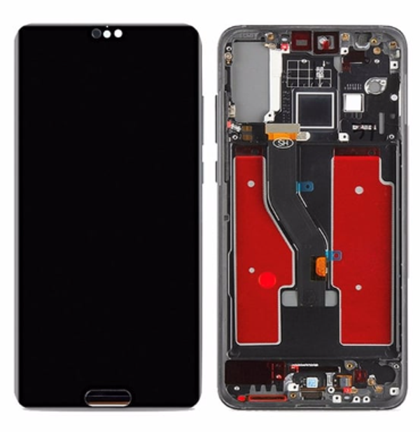 TE Huawei P20 Pro Uyumlu Çıtalı A Kalite Lcd Ekran Dokunmatik       - Image 1