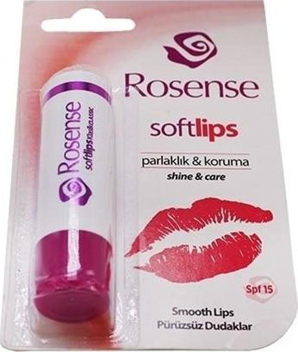 Rosense Softiıps Parlaklık & Dudak Koruyucu - Image 1