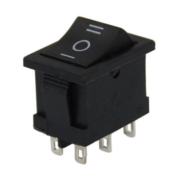 PowerMaster Mini Işıksız Anahtar 6P ON-OFF-ON 6P IC-123-6 - Image 1