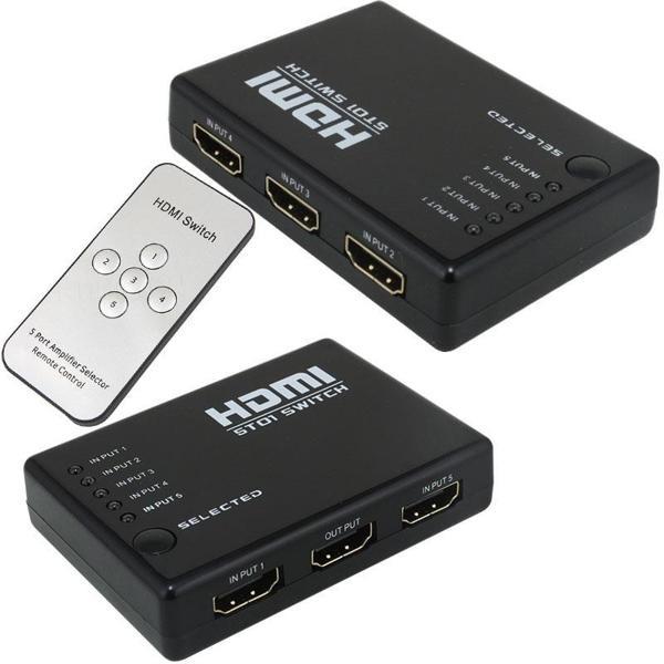 Powermaster 5 Giriş 1 Çıkış HDMI Switch - Image 1