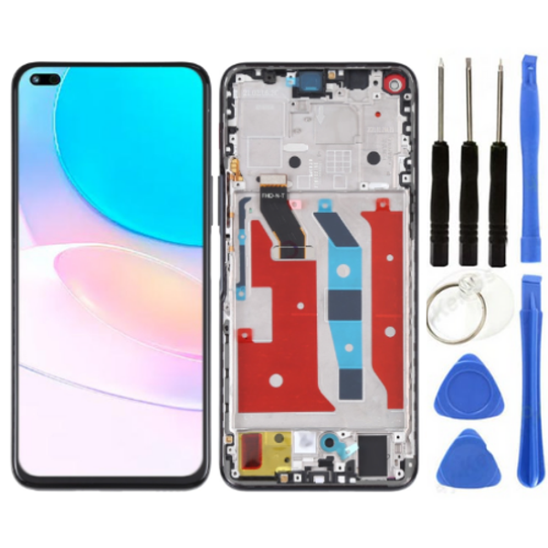 TE Huawei Nova 8İ Uyumlu Çıtalı HK Lcd Ekran Dokunmatik + Tamir Seti - Image 1