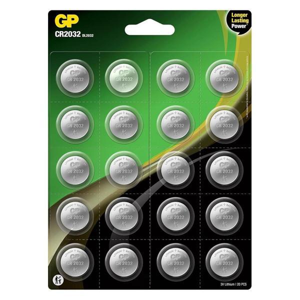 Gp Cr2032 Dl2032 Lityum 20'Li Para Pil (Gp Cr2032-2Caı20) - Image 1