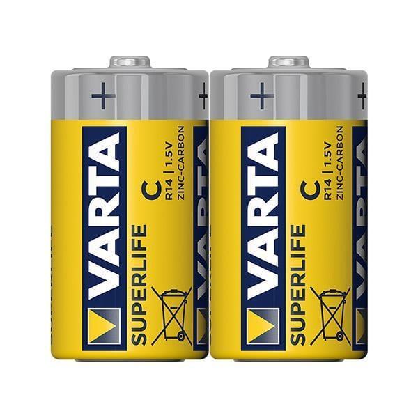 Varta Superlife Çinko Orta C Boy Pil (24'lü Paket) - Image 1
