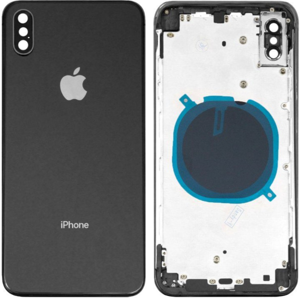  iPhone XS Max Uyumlu Boş Kasa Siyah  - Image 1