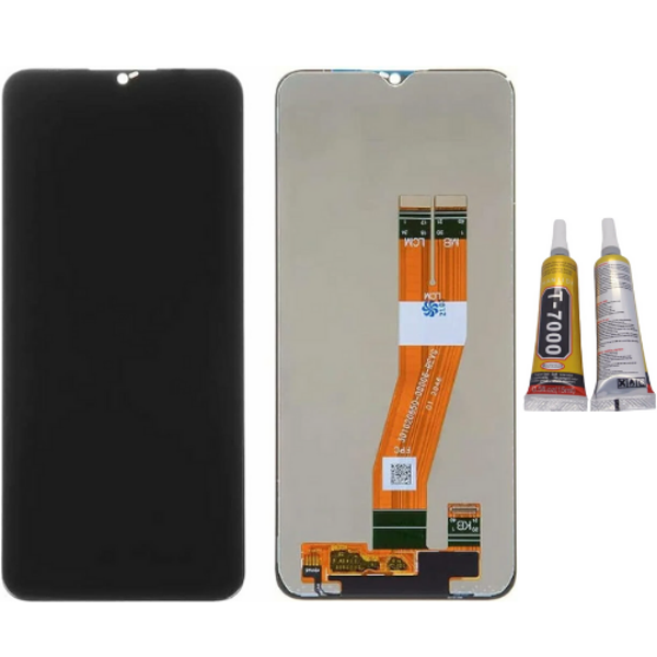 TE Samsung A02S A025F Uyumlu A Kalite Lcd Ekran + B7000 - Image 1