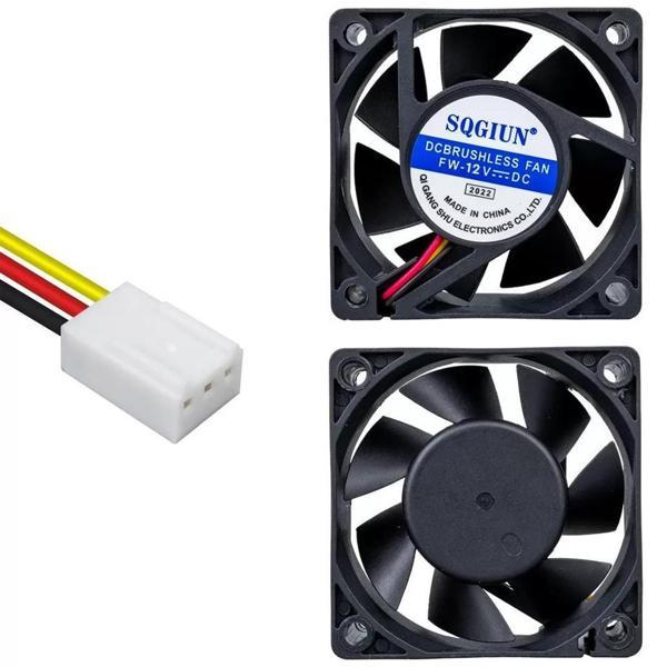 PowerMaster IC-216 Fırçasız DC Fan 60X60X25mm 12 Volt 3 Pin (Seri 2) - Image 1