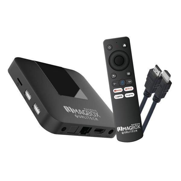 Magbox Magroid Qualitech 32GB HDD - 2GB Ram 2.4G H313 CPU Android TV Box - Image 1