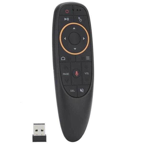 G10 Android-Windows-Linux-TV Box-Mac OS Uyumlu 2.4 Ghz Ses Komutlu Wireless Air Mouse Uzaktan Kumanda - Image 1