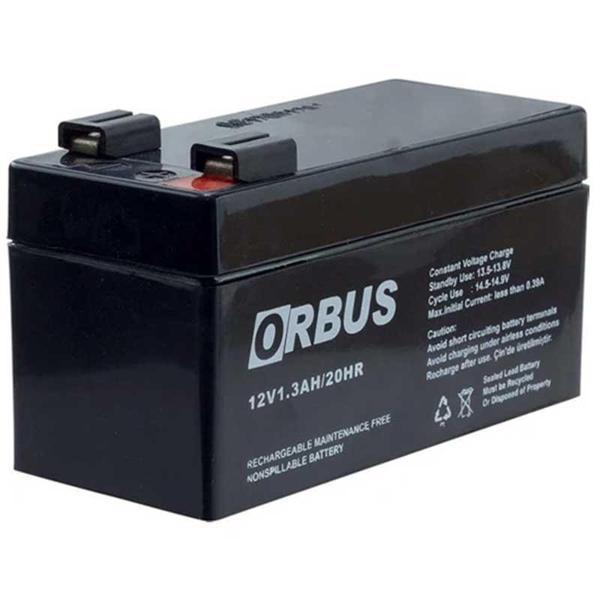 Orbus 12 Volt 1.3 Amper Kuru Akü ORB12-1.3 (96x42x52 Mm) - Image 1
