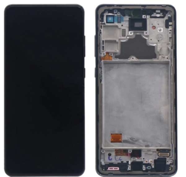 TE Samsung A72 4G A725F Uyumlu Çıtalı Lcd Ekran Dokunmatik - Image 1
