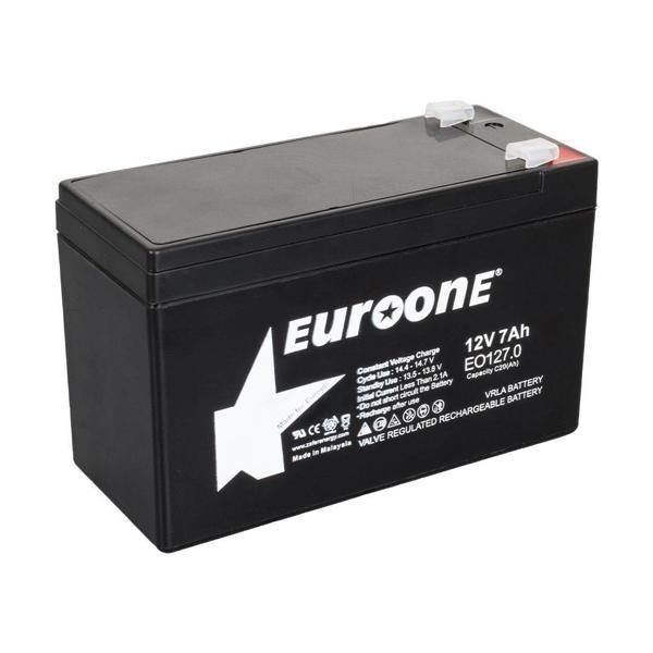 Euroone EO127.0 12 Volt 7 Amper Bakımsız Kuru Akü - Image 1