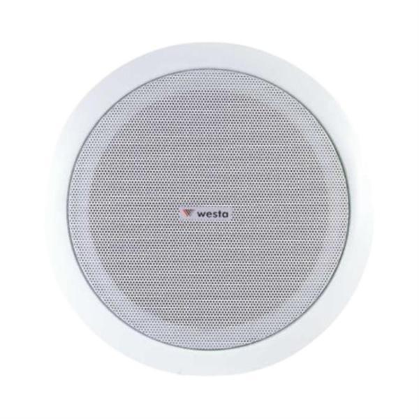 Westa Ws-1013T 13 Cm 6 Watt 8 Ohm 5 Beyaz Trafolu Alçıpan Hoparlör - Image 1