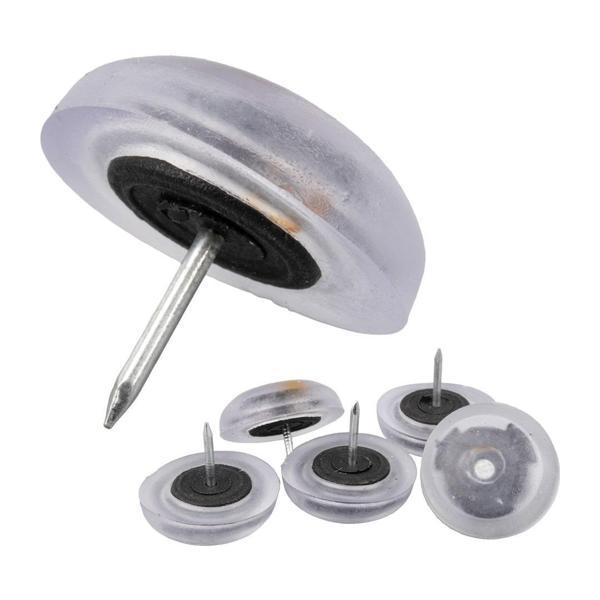 Pvc Plastik Kauçuk Mobilya Koruyucu Ped Gümüş Rengi - Image 1