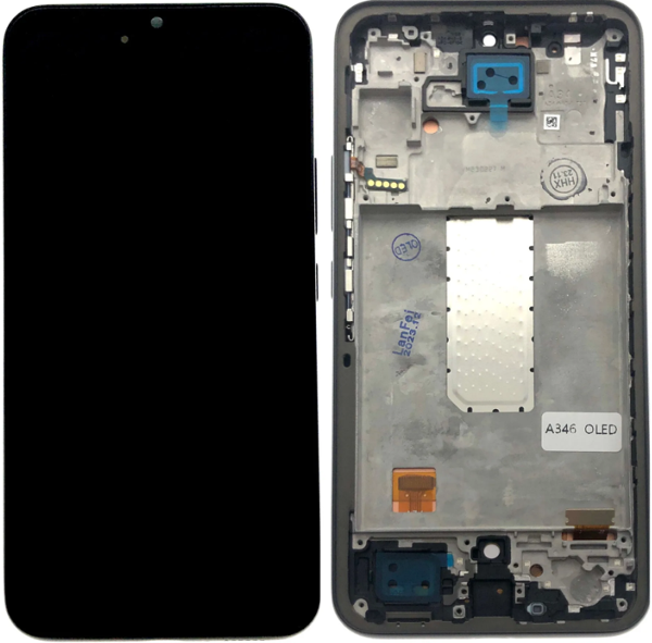TE Samsung A34 5G A346F Uyumlu Çıtalı Lcd Ekran Dokunmatik Siyah - Image 1
