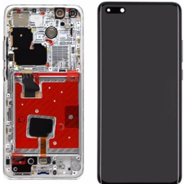 TE Huawei P40 Pro Uyumlu Çıtalı Servis Lcd Ekran Dokunmatik       - Image 1