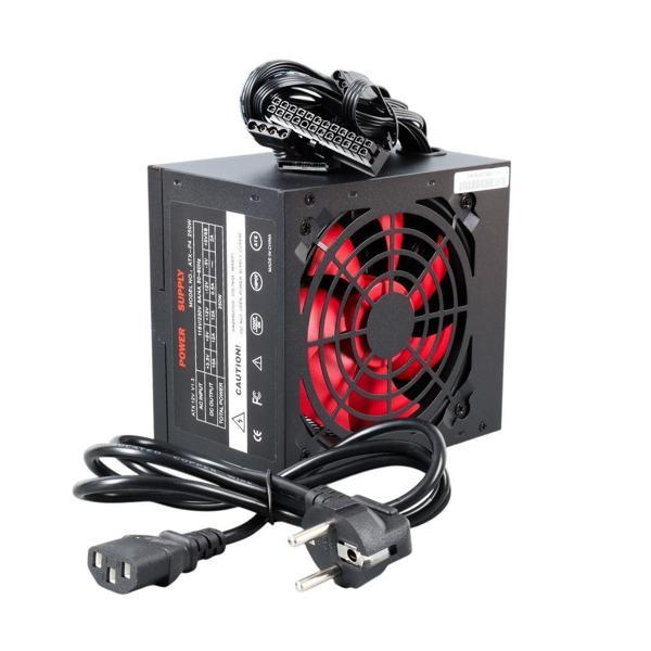 PowerMaster PEAK-250W 250 Watt Peak PC Power Supply 12V 24 Pin - Image 1