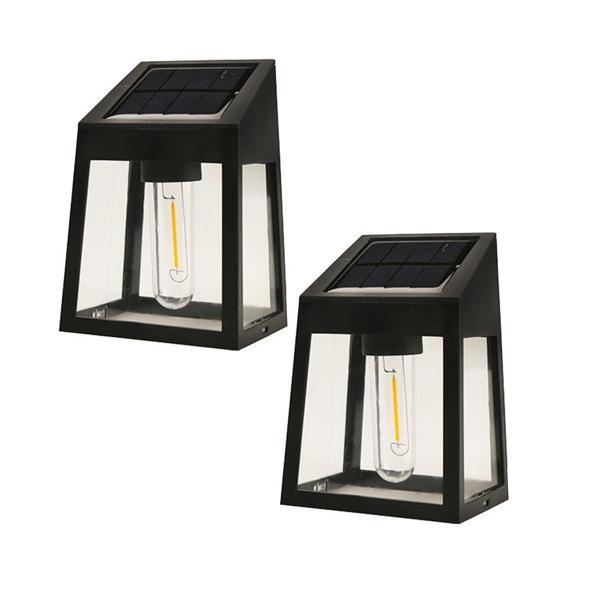 Powermaster PM-14916 Solar Güneş Enerjili Gece Sensörlü Bahçe Aydınlatma Lambası (2'li Paket) - Image 1