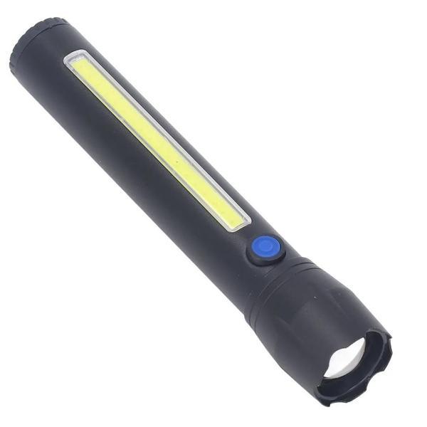 Powermaster PM-16754 Şarj Edilebilir Zoomlu COB Led El Feneri - Image 1