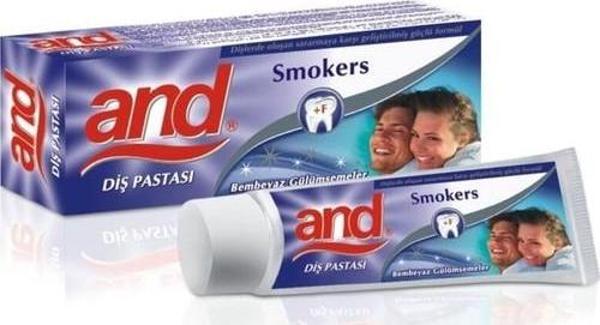 And Diş Pastası Smokers 90 gr - Image 1
