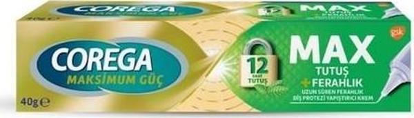 Corega Max Tutuş Protez Yapıştırıcı 40 G - Image 1