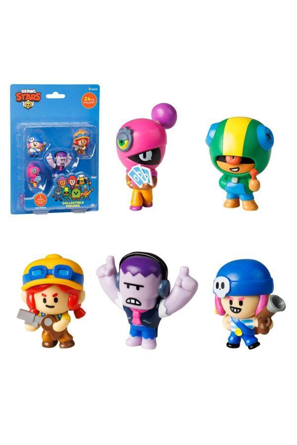 Brawl Stars 5 Li Figür Seti Brw2040 81186 Model 3 - Image 1
