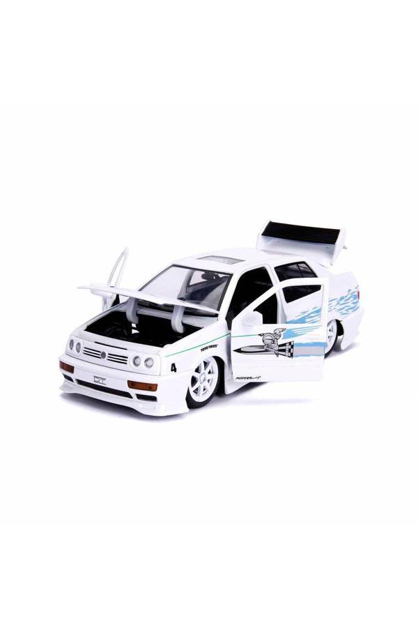 Jada , 253203025, Hızlı Ve Öfkeli, Lisanslı, 1995 Volkswagen Jetta 1:24, Die-Cast (Metal), Açılabilen - Image 1