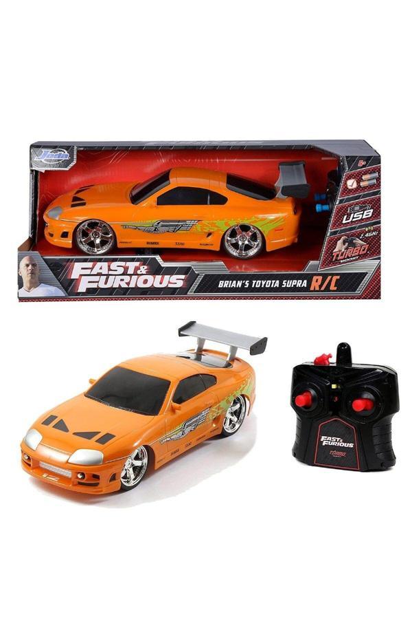 Jada 1:16 Rc Fast & Furious Brian'S 1995 Toyota Supra Mk4 2.4 Ghz Usb Şarj 29 Cm - Image 1