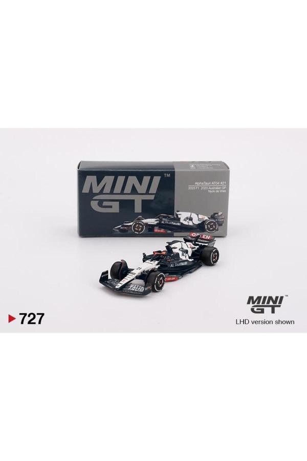 Mini Gt Alphatauri At04 #21 Nyck De Vries 2023 F1 2023 Australian Gp 727 - Image 1