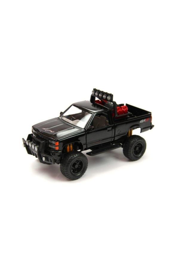 Motor Max Motormax Off-Road Arazi Aracı Siyah 1/24 Model Araba 454 Ss 1992 - Image 1
