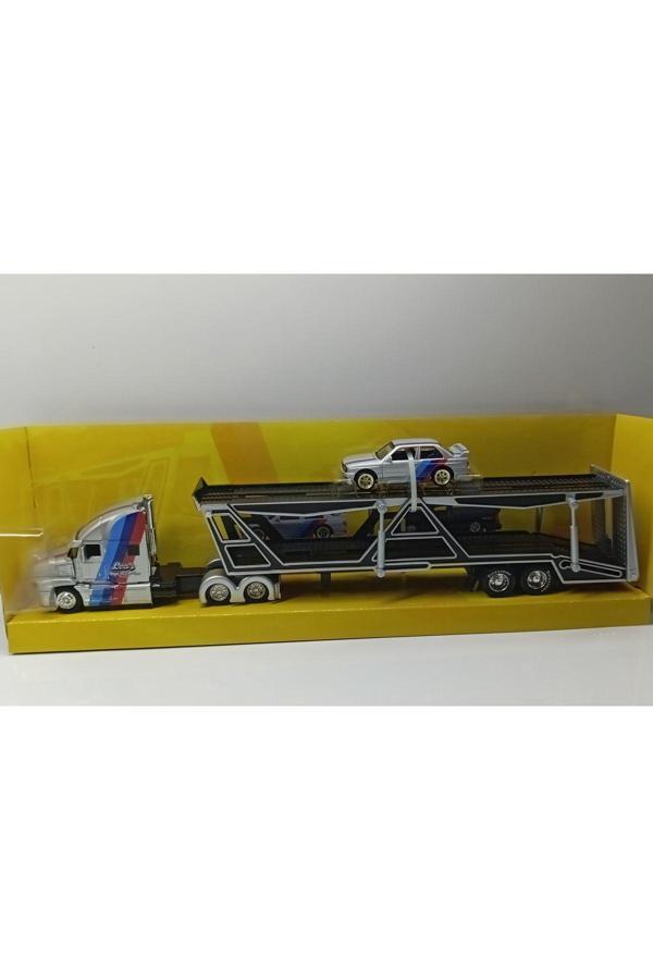 Maisto 1:64 Ölçek Mack Anthem/1988 Bmw M3 Serisi Taşıyıcı Tır - Image 1