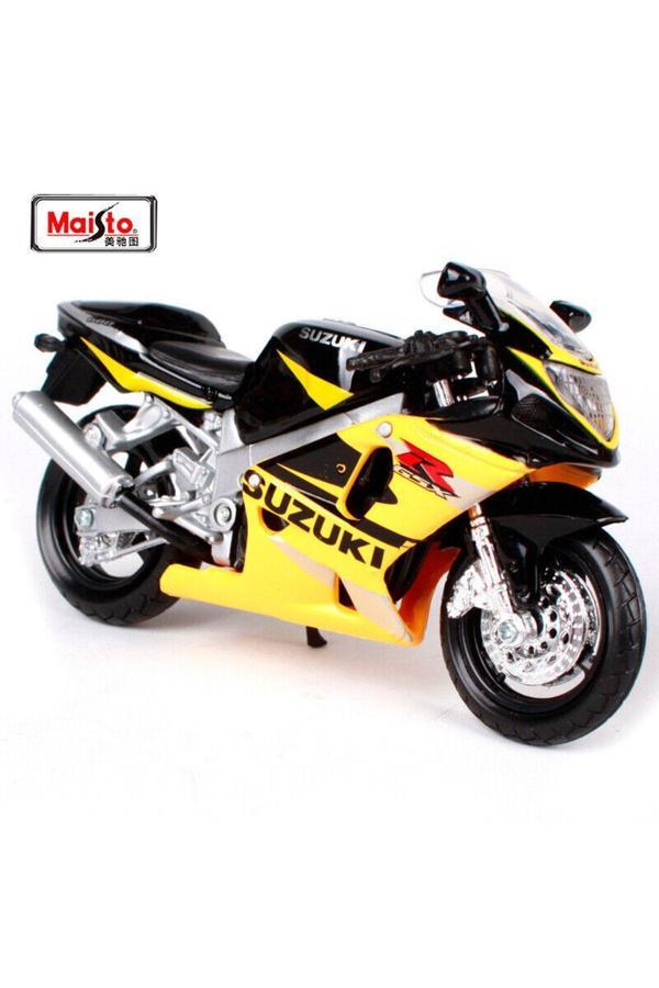 Maisto Suzuki Gsx R600 Diecast Model Motosiklet Dirt Bike Motocross 1:18 Ölçek Marka - Image 1