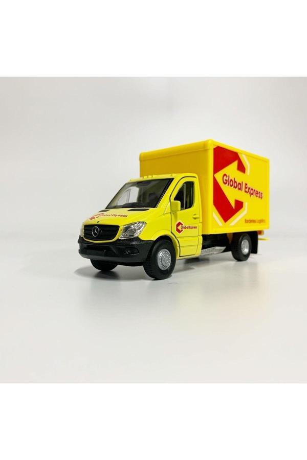 Welly Mercedes Benz Sprinter Cargo Box 1:36 Ölçek Metal Die Cast Araba - Image 1