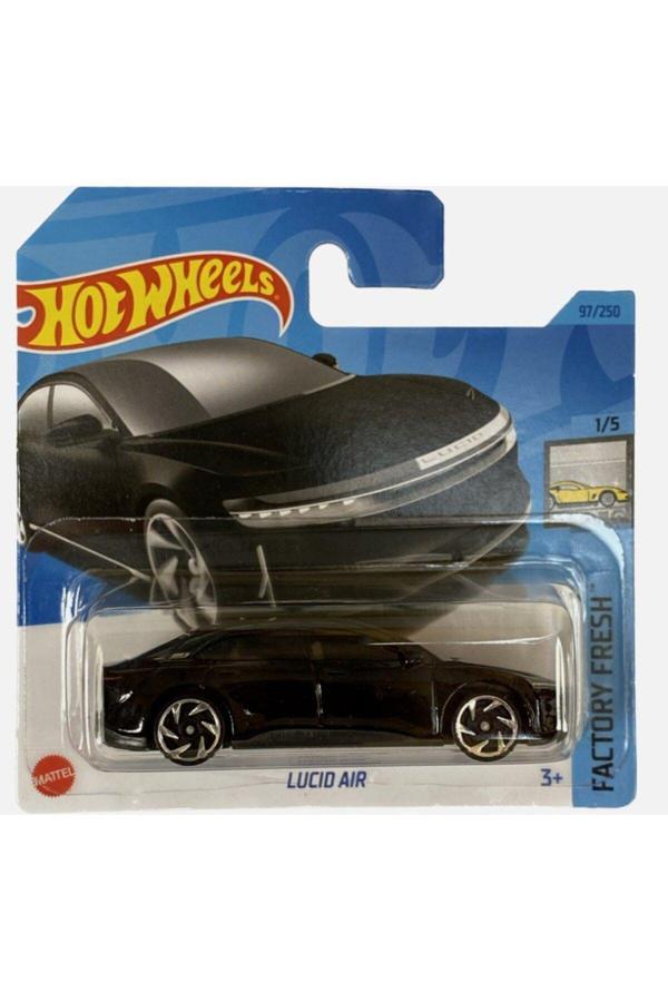 Hot Wheels Lucid Air Black Ev Factory Fresh 2023 #97 - Hkk76 - Image 1
