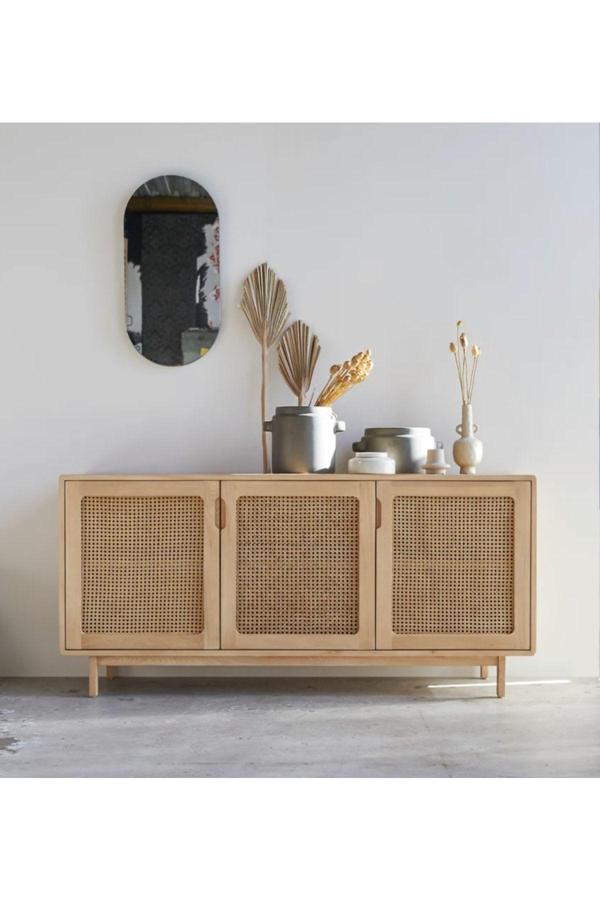 Berzbuğ İskandinav Masif Ahşap Konsol 160Cm - Image 1