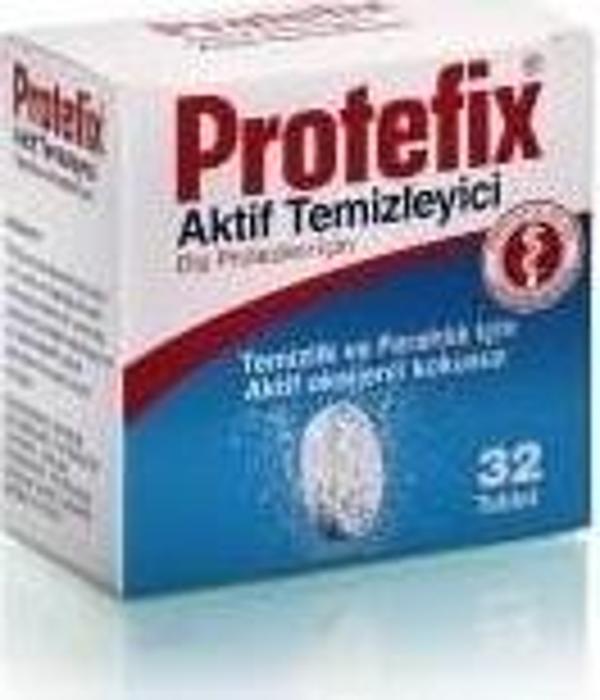 Protefix Diş Protezleri Temizleyici 32 Tablet - Image 1