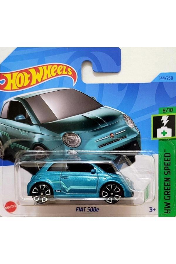 Hot Wheels Fiat 500E Tekli Arabalar Hkh59 Hw Green Speed - 2023 - Image 1