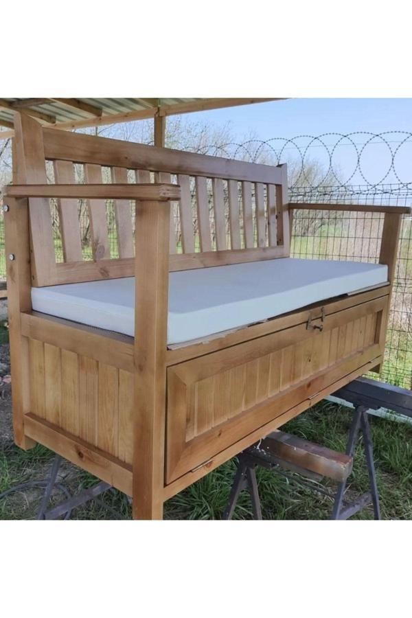 Berzbuğ Lüks Sağlam Sandıklı Sedir Bank Depolama Iç Ve Dış Mekan - Image 1