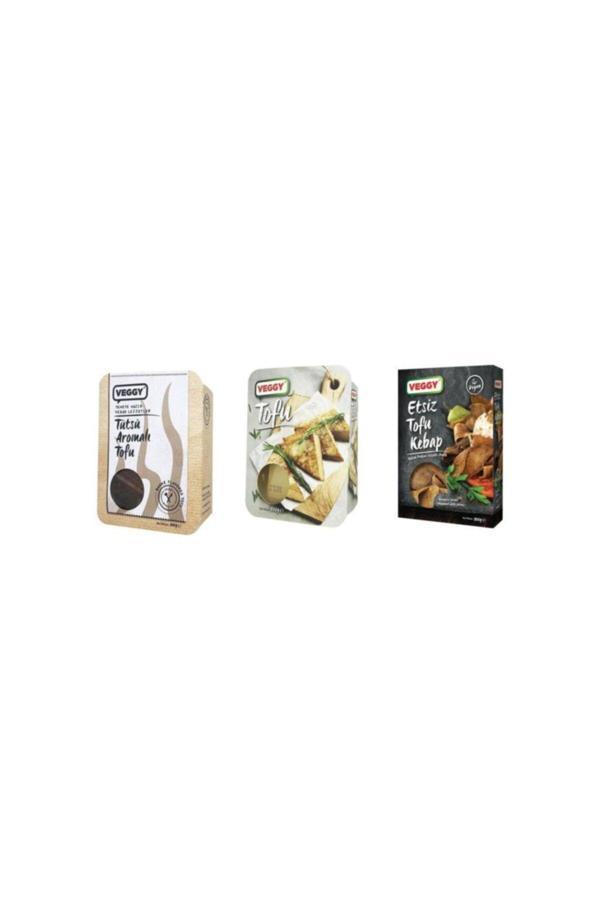 Tofu Kebap 300 Gr + Tütsü Aromalı Tofu 300 Gr + Tofu 300 Gr - Image 1