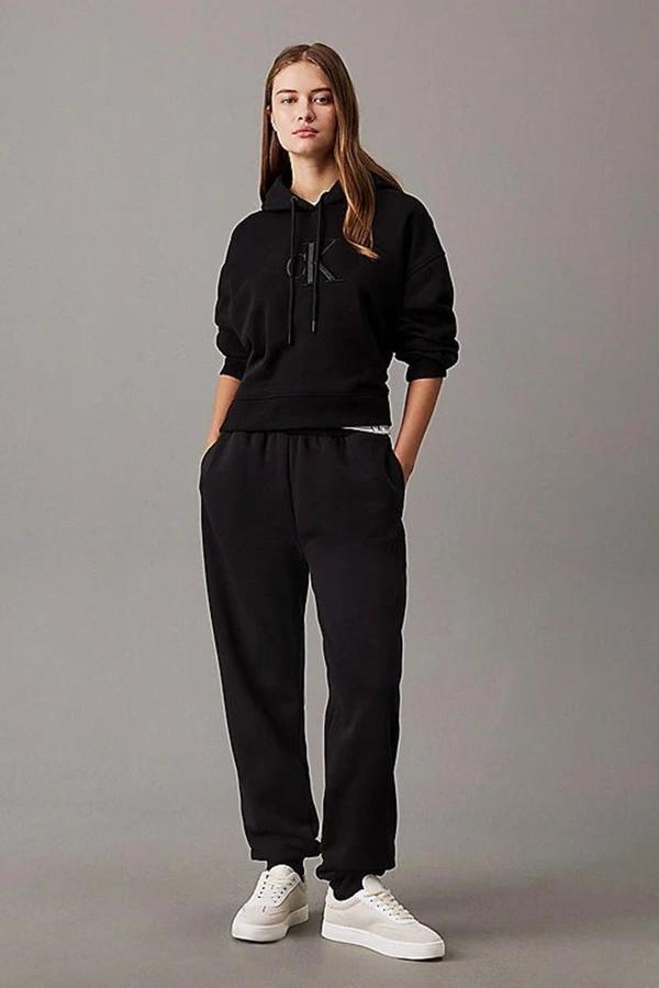 CK Jeans RAISED EMBROIDERY CK JOG PANT Kadın  Eşofman Altı J20J224841-BEH - Image 1