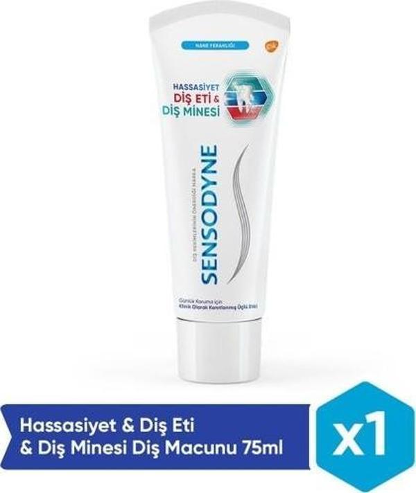 Sensodyne Hassasiyet & Diş Eti & Diş Minesi Diş Macunu 75 Ml - Image 1