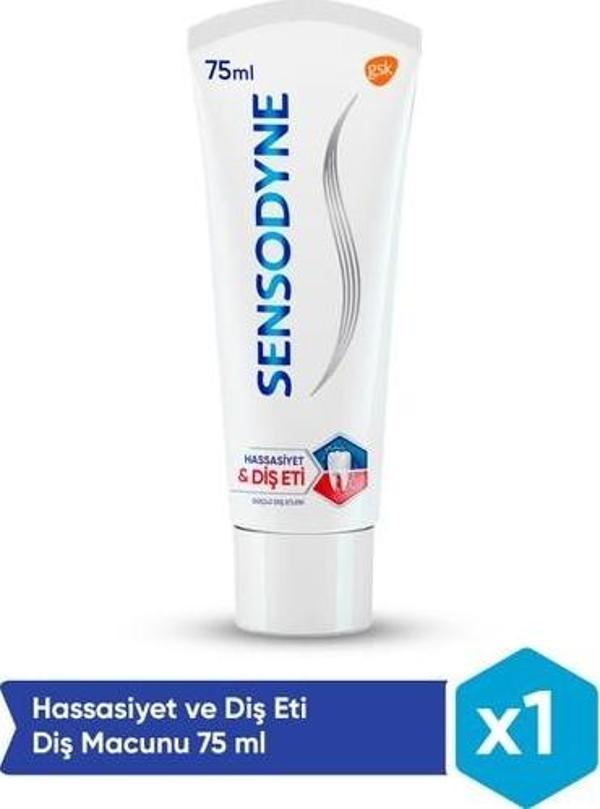 Sensodyne Hassasiyet Ve Diş Eti Diş Macunu 75 Ml - Image 1