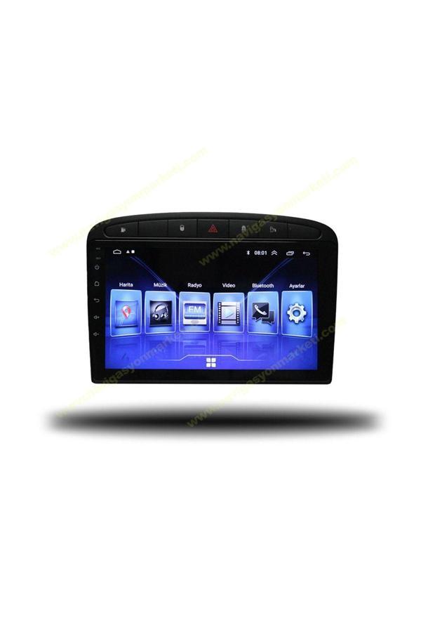 Navmina Peugeot 308 2007-2013 Uyumlu 9 İnç 4-64 Gb Multimedya - Image 1