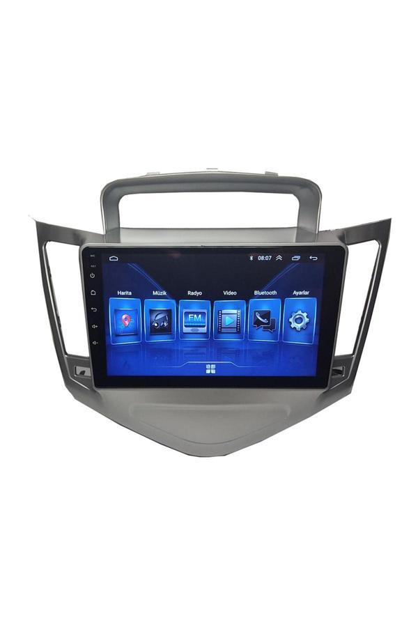Navmina Chevrolet Cruze 2007-2012 Uyumlu 9 İnç Gri Çerçeveli 6-128 Gb Multimedya - Image 1