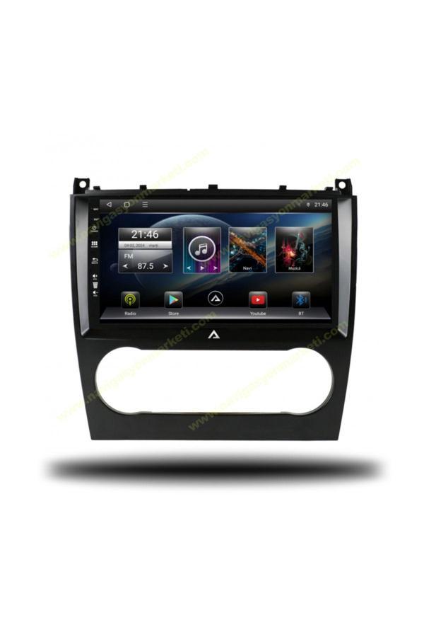 Navmina Mercedes C W203 1999-2004 Uyumlu 9 İnç 4-64 Gb Multimedya Kamera - Image 1